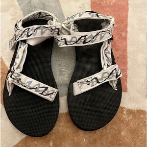 Teva Women's Original Universal Sandal--Black & White